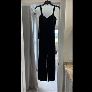 LACAUSA black, wide leg, pants suit